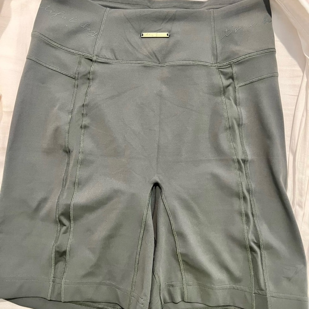 Gymshark Olive Bike Shorts
